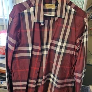 Burberry Red Shirt